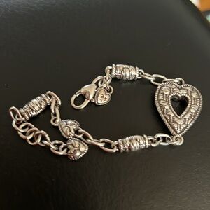 Brighton heart bracelet.